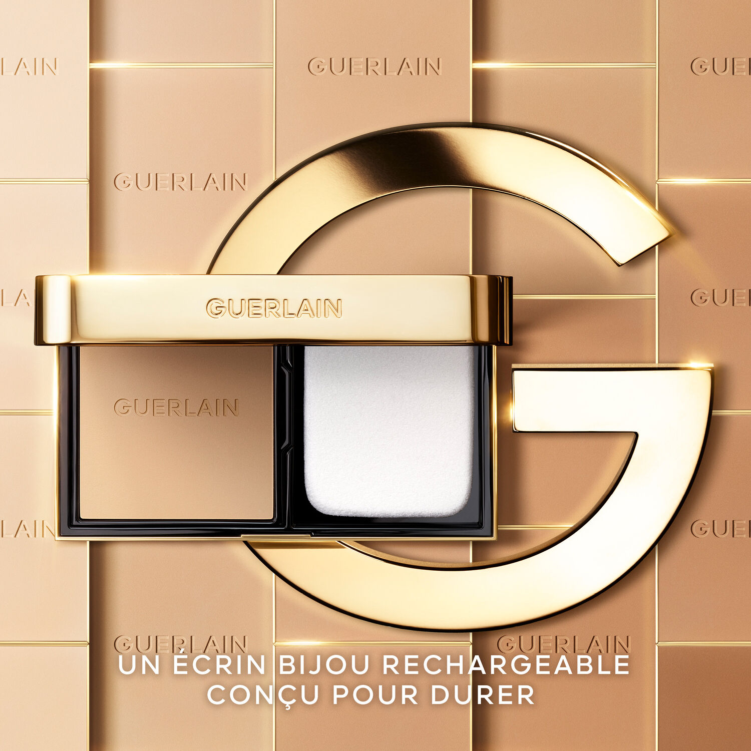Guerlain PARURE GOLD SKIN CONTROL Recharge Fond de teint Compact Haute Perfection & Matitée Effet rajeunissant - tenue 24h - sans transfert