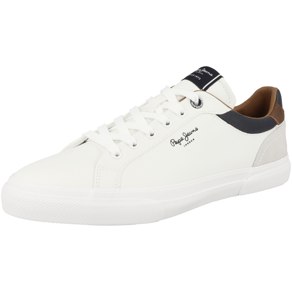 Pepe Jeans Kenton Court Sneaker Low weiss