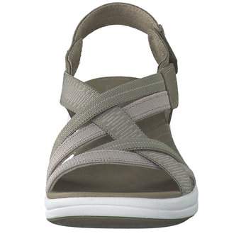 Clarks Mira Ivy Sandale in grün