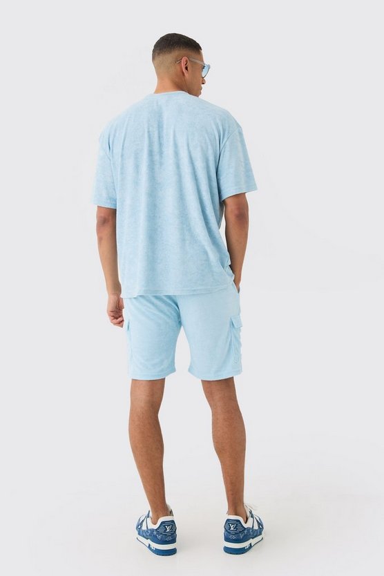 Oversize Frottee Man Signature T-Shirt