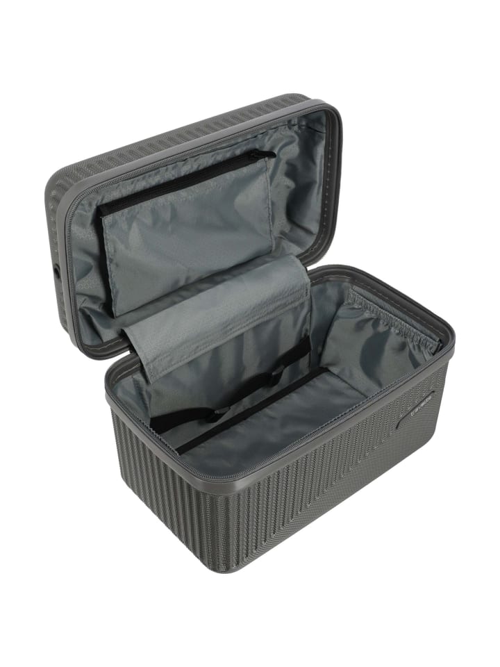 travelite Bali - Beautycase 36 cm (schwarz) in anthrazit günstig kaufen onesize
