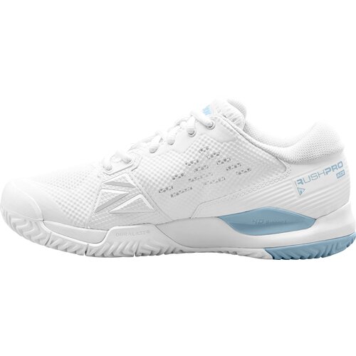 DAMEN TENNISOUTDOORSCHUHE RUSH PRO ACE W WH/WH/BABY BLUE