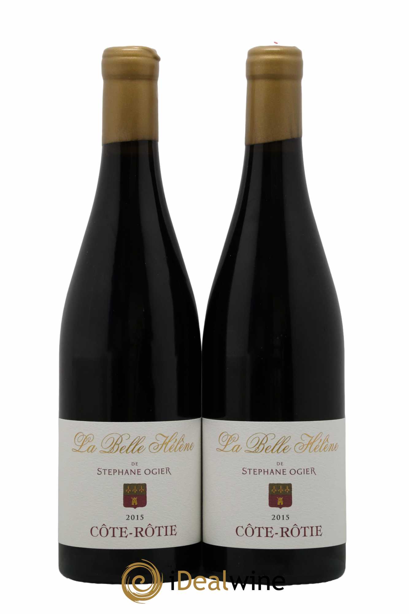 Côte-Rôtie La Belle Hélène Stéphane Ogier  2015 - Lot de 2 Bouteilles