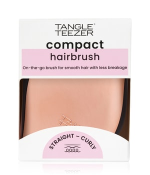 Tangle Teezer Compact Styler Rose Gold (schwarz) No Tangle Bürste-1 Stk