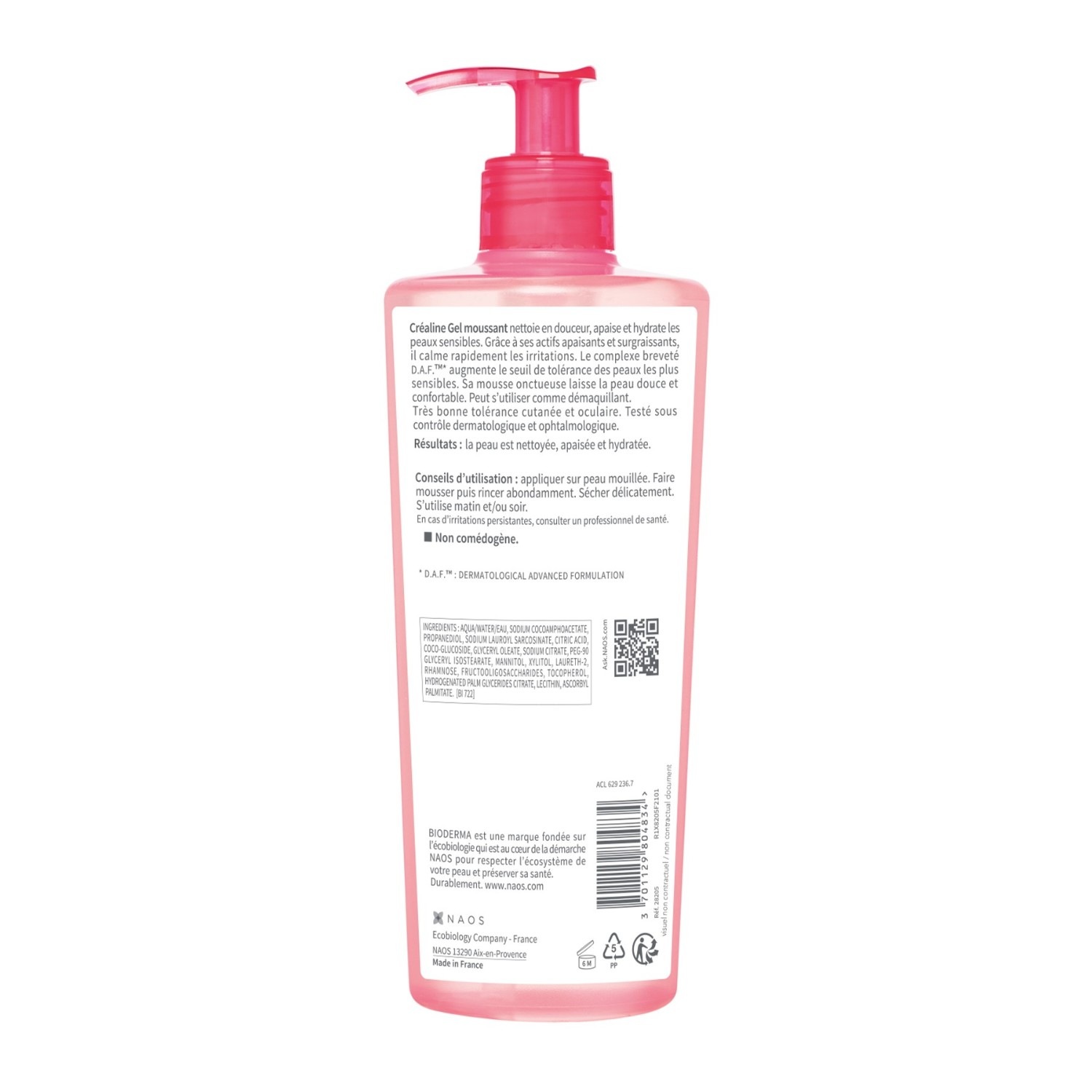 Bioderma CREALINE habzó gél FP500ml