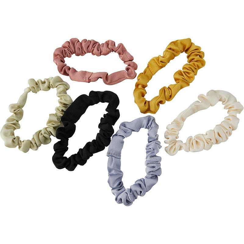 Essentii Hårstrikk 6-pk schrunchie