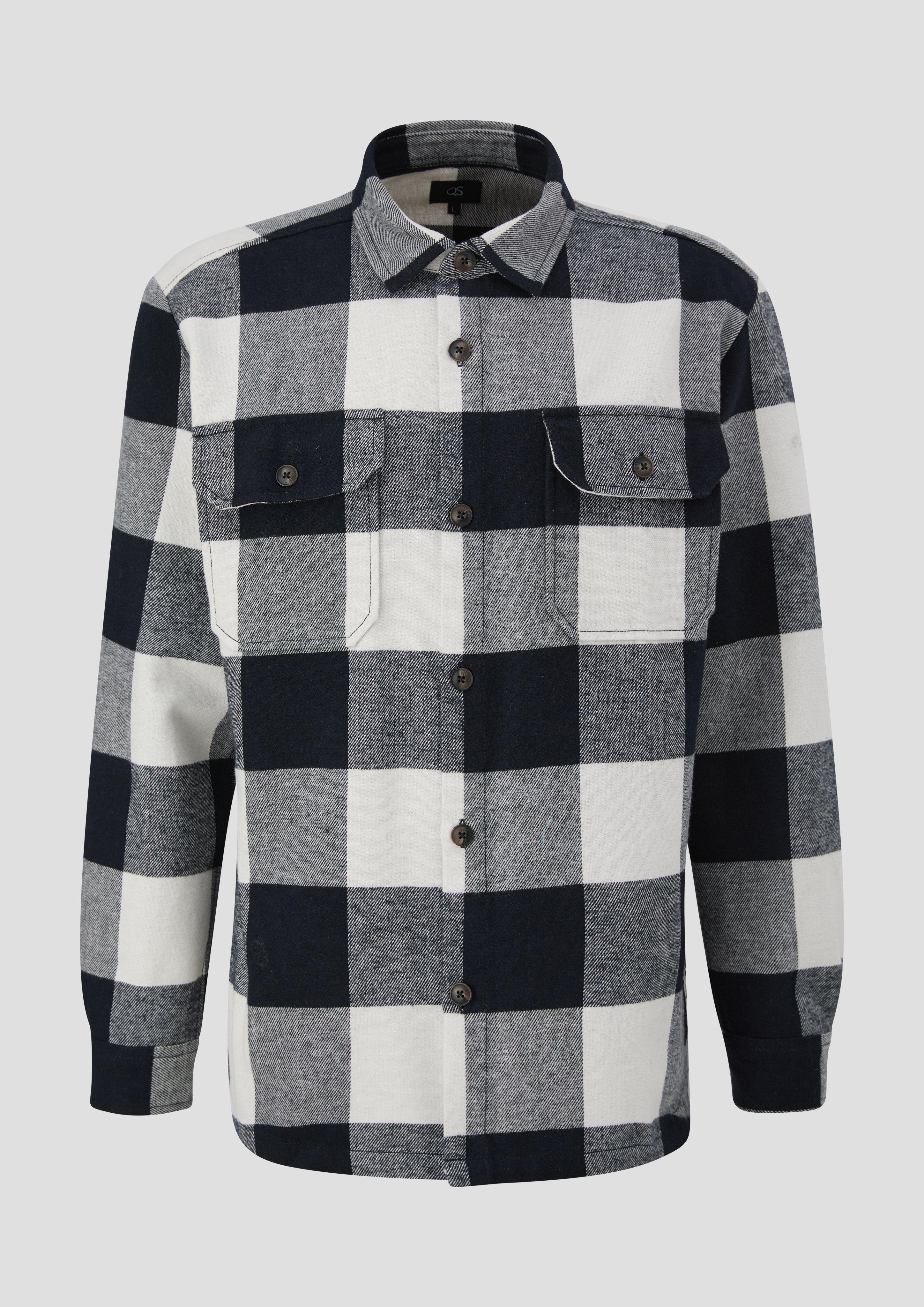 Oversize-Hemdjacke aus Baumwolle  2141217-90N0