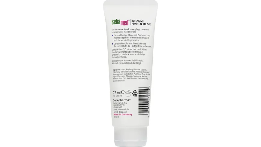 Sebamed Intensive Handcreme mit Panthenol Complex 75 ml