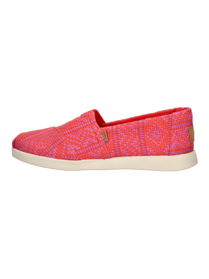 TOMS Slipper in Rot günstig kaufen