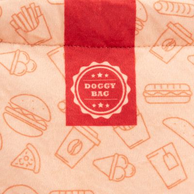 Hundespielzeug Squeaky Burger Menü