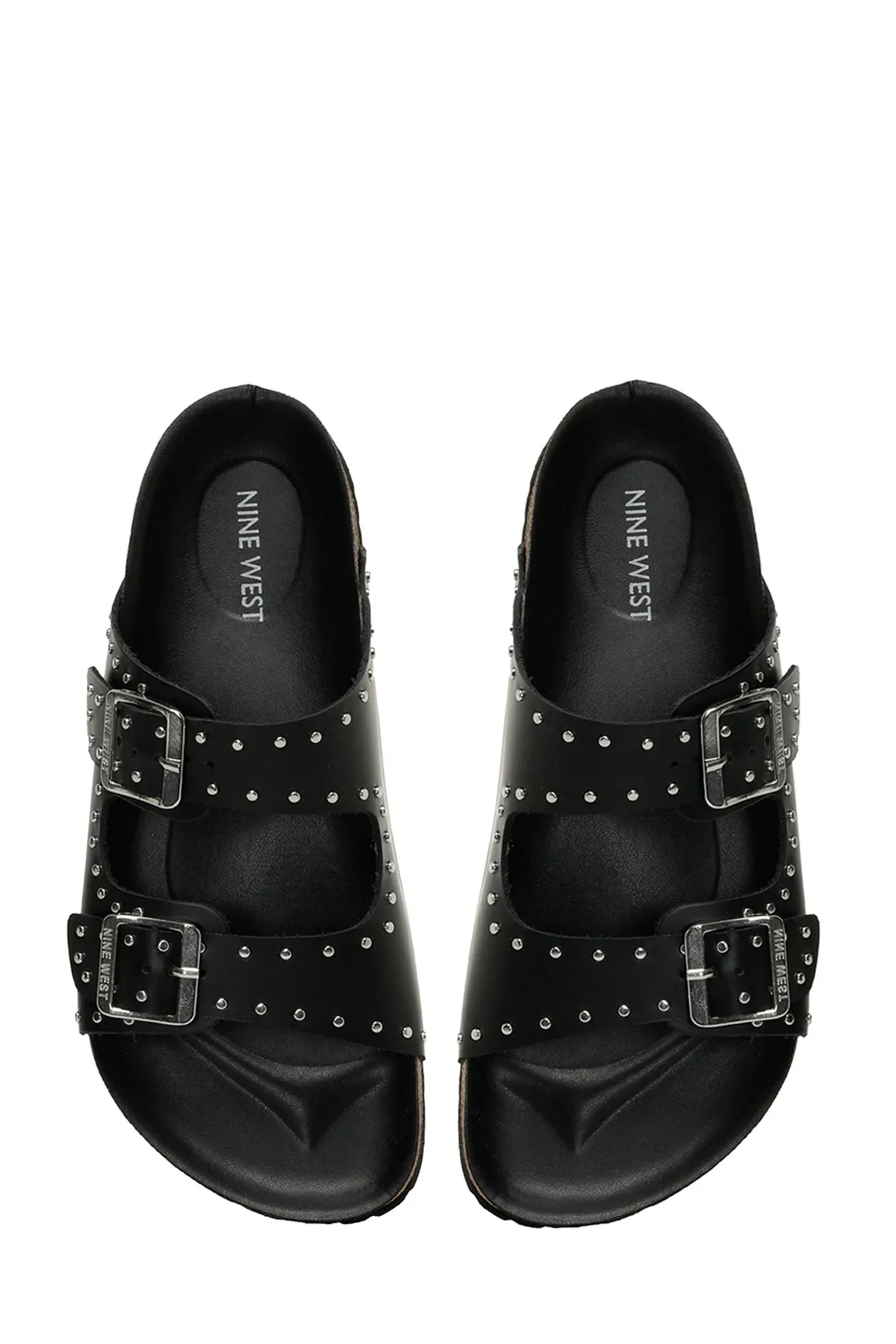Nine West  Pantolette - Schwarz - Flacher Absatz