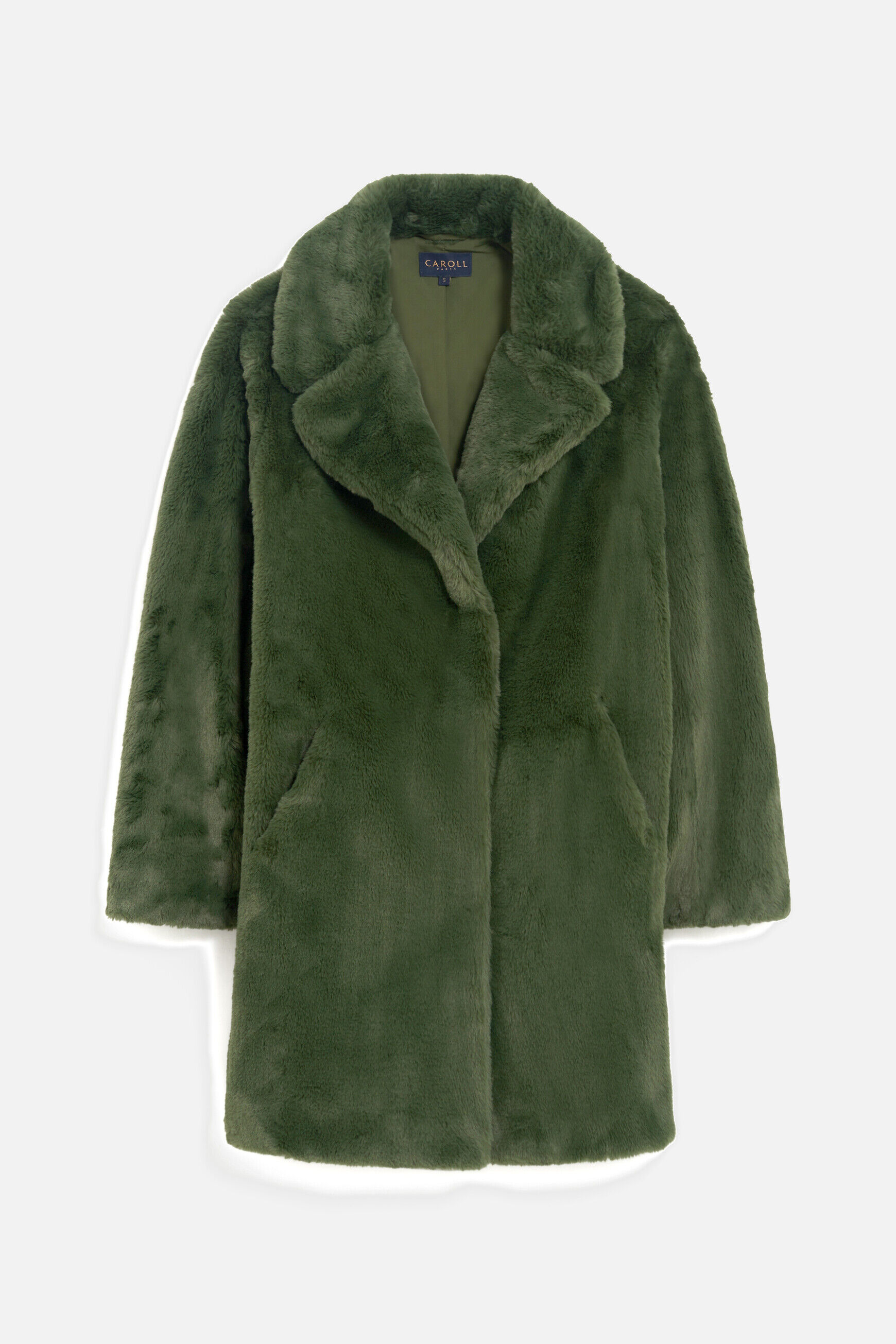 Manteau glovis vert clair femme