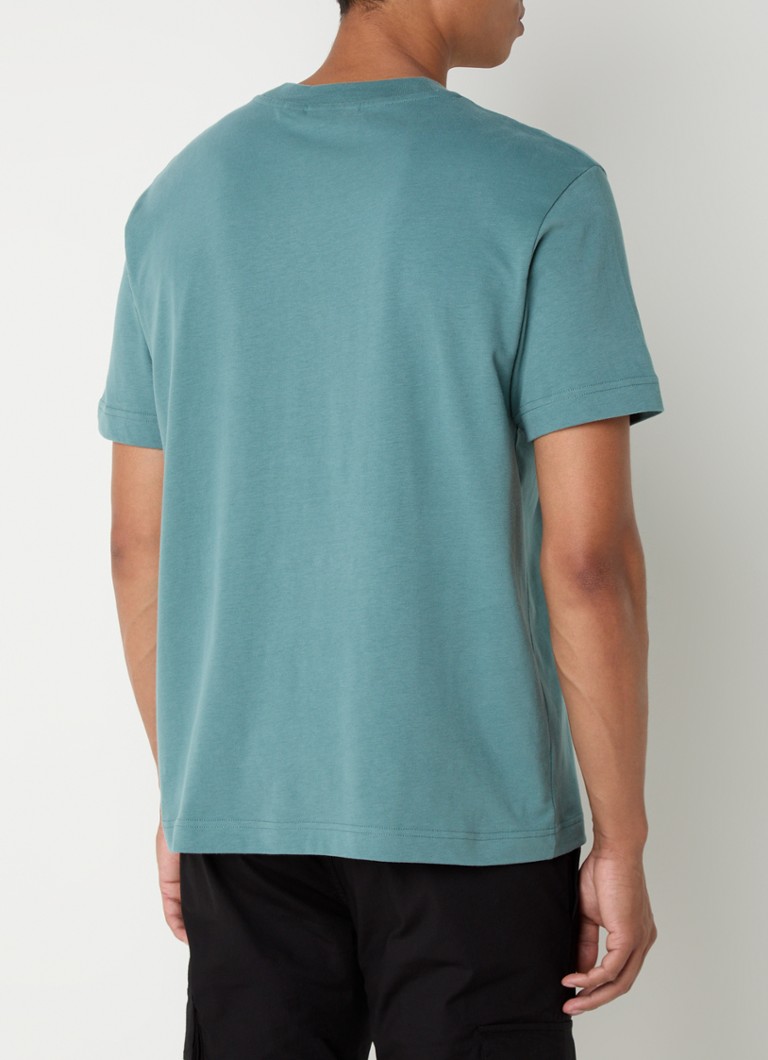 Camiseta Calvin Klein de chenille com bordado do logotipo
