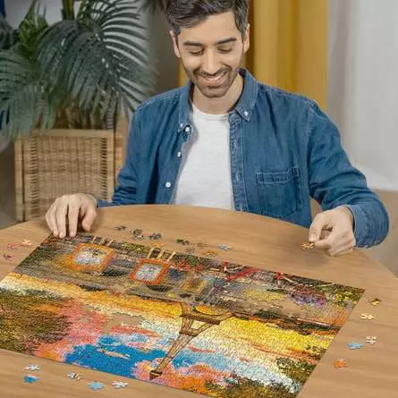 Puzzle 1000 Teile - Paris und die Seine