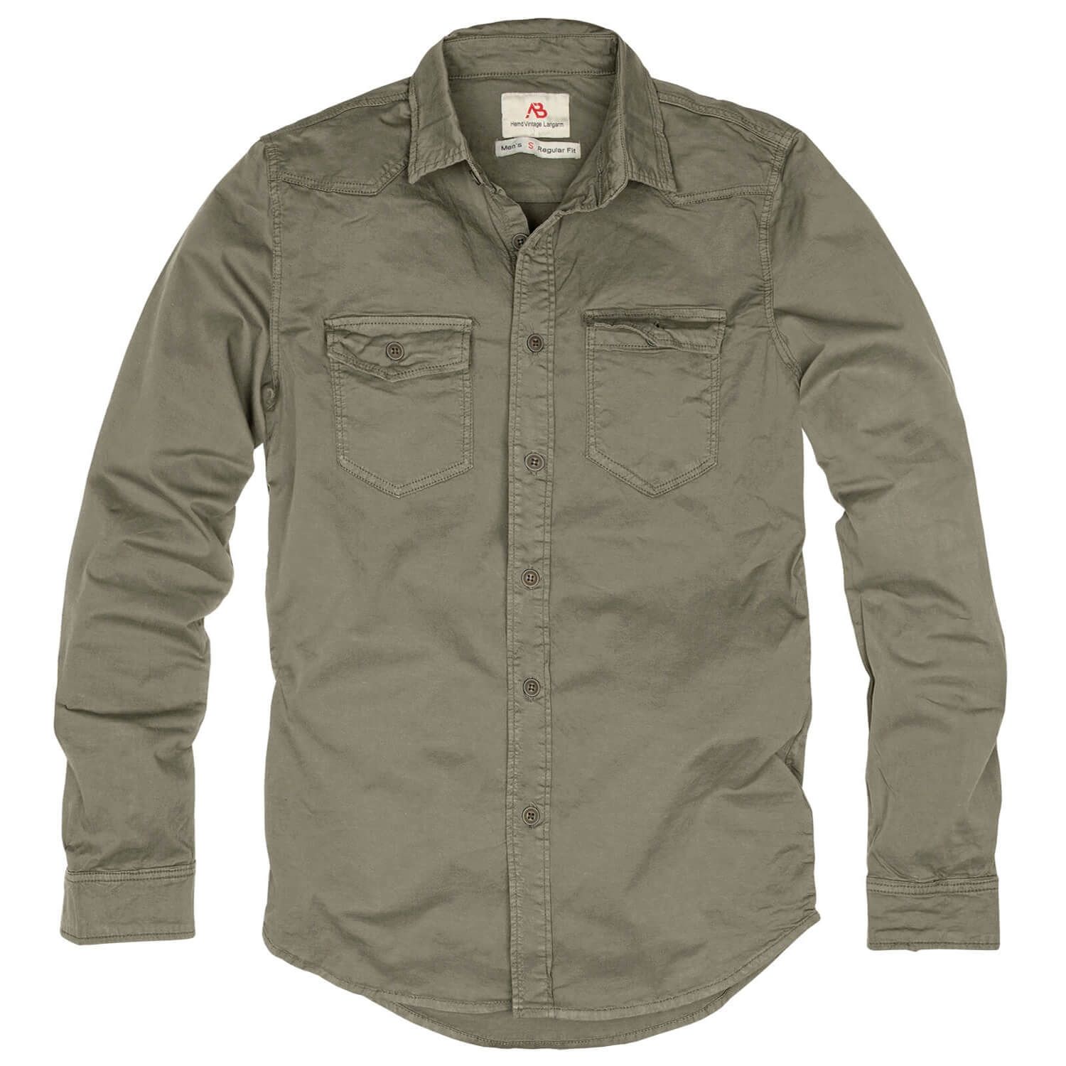 Hemd Vintage Langarm