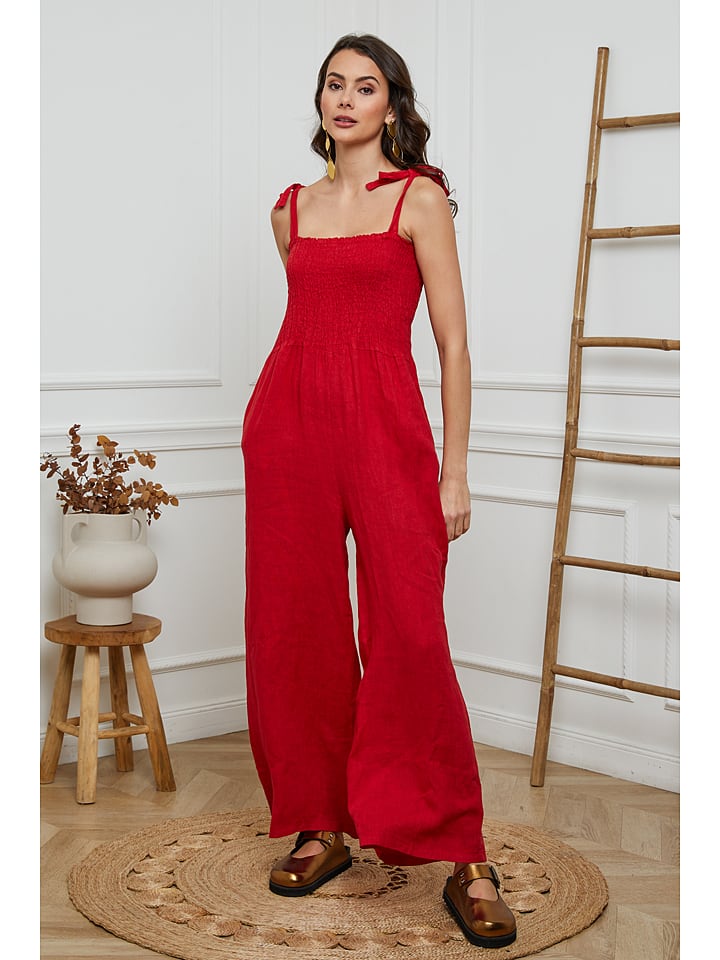 La Compagnie Du Lin Leinen-Jumpsuit 