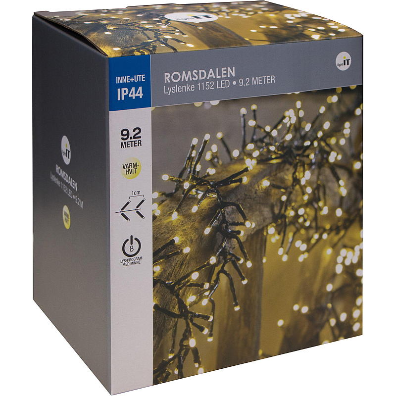 Home Lyslenke 1152 LED Varmhvit, Romsdalen
