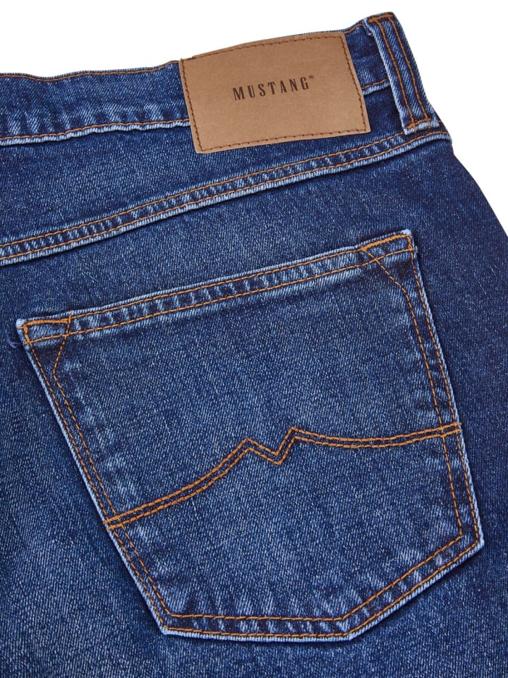 Mustang Jeans Big Sur regular/straight in Blau günstig kaufen