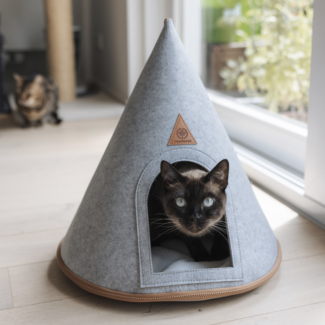 Canadian Cat Katzenhöhlen Canadian Cat Company Katzenzelt Cone