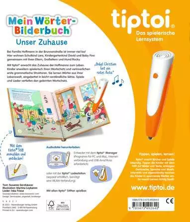tiptoi® Mein Wörter-Bilderbuch Unser Zuhause