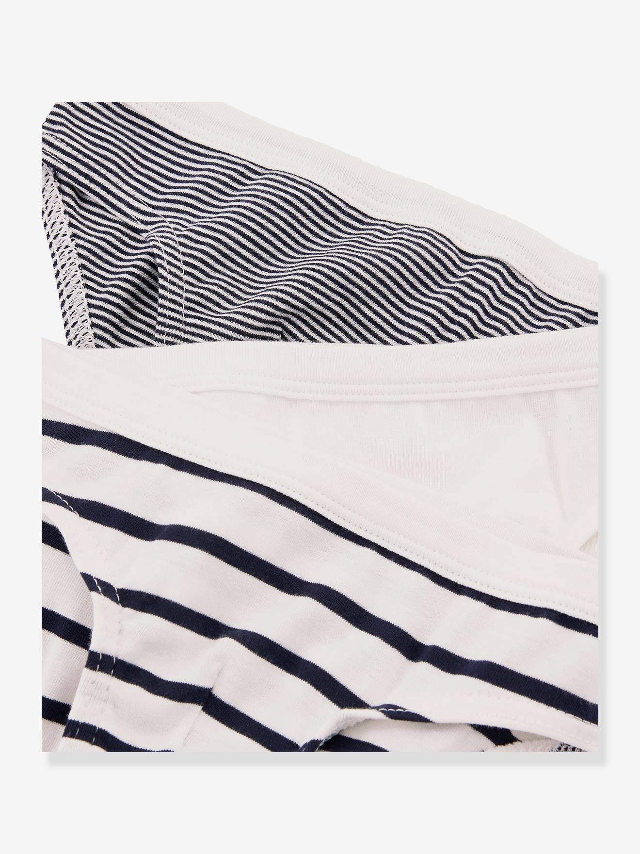 Petit Bateau 3er-Pack Jungen Slips, Bio-Baumwolle PETIT BATEAU - weiß