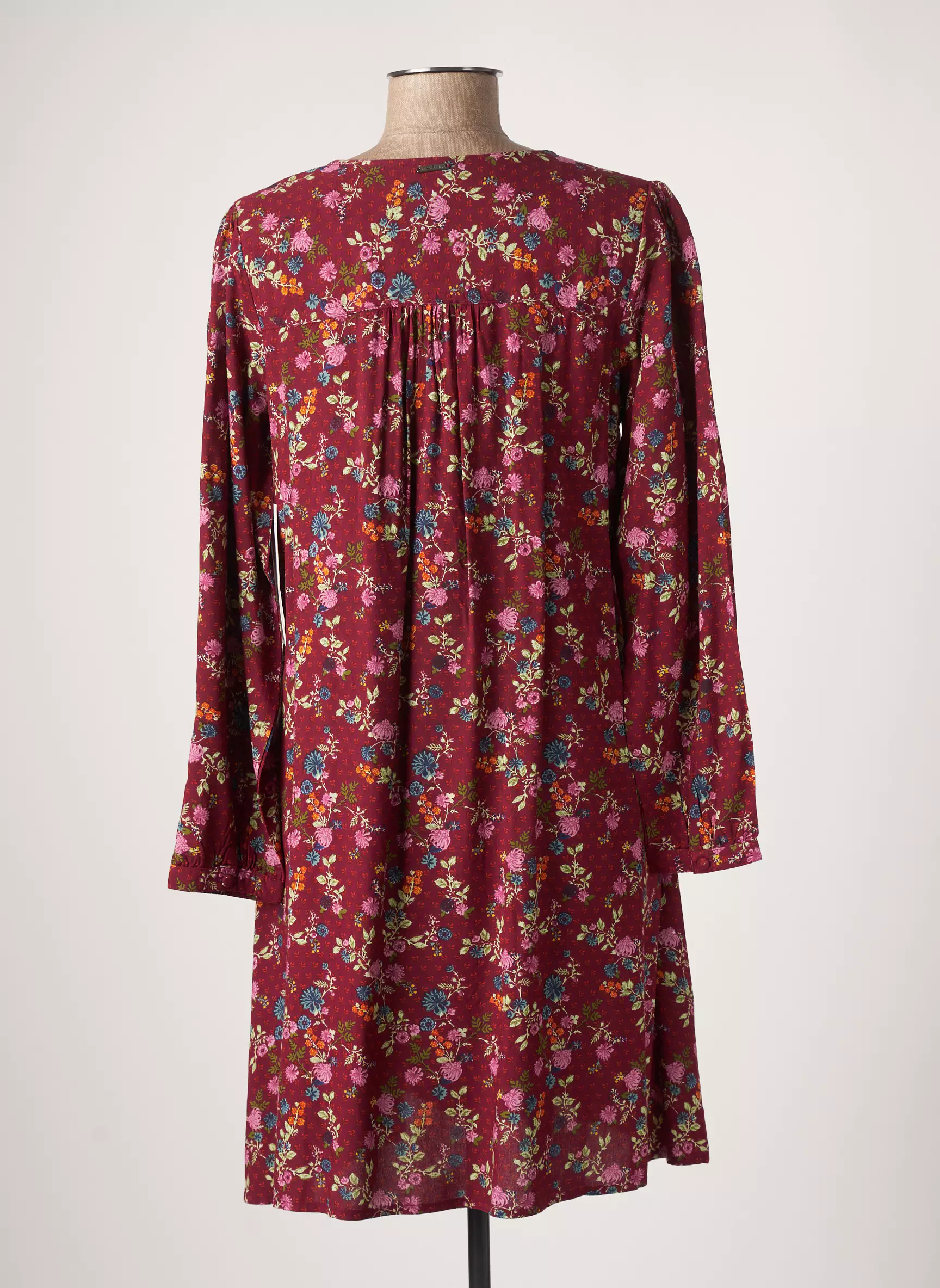 Agathe   Louise Robes Mi Longues Femme couleur rouge