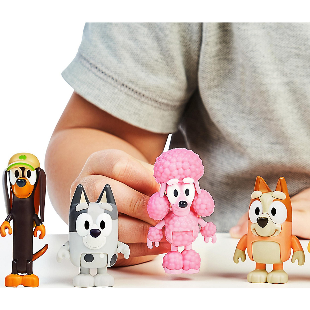BLUEY Figuren 4er pack -Freunde
