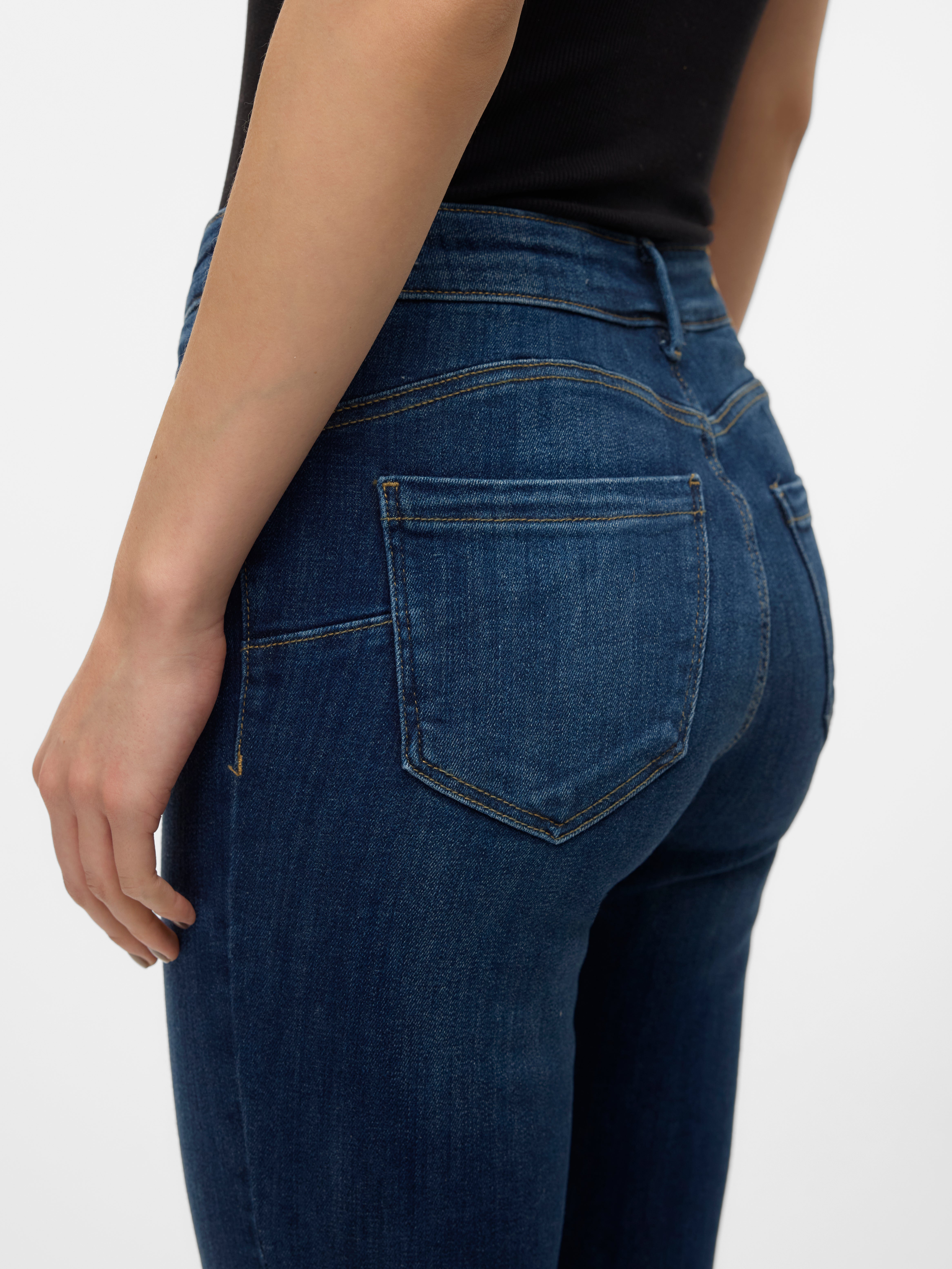 VMTANYA Mid Rise Skinny Fit Jeans