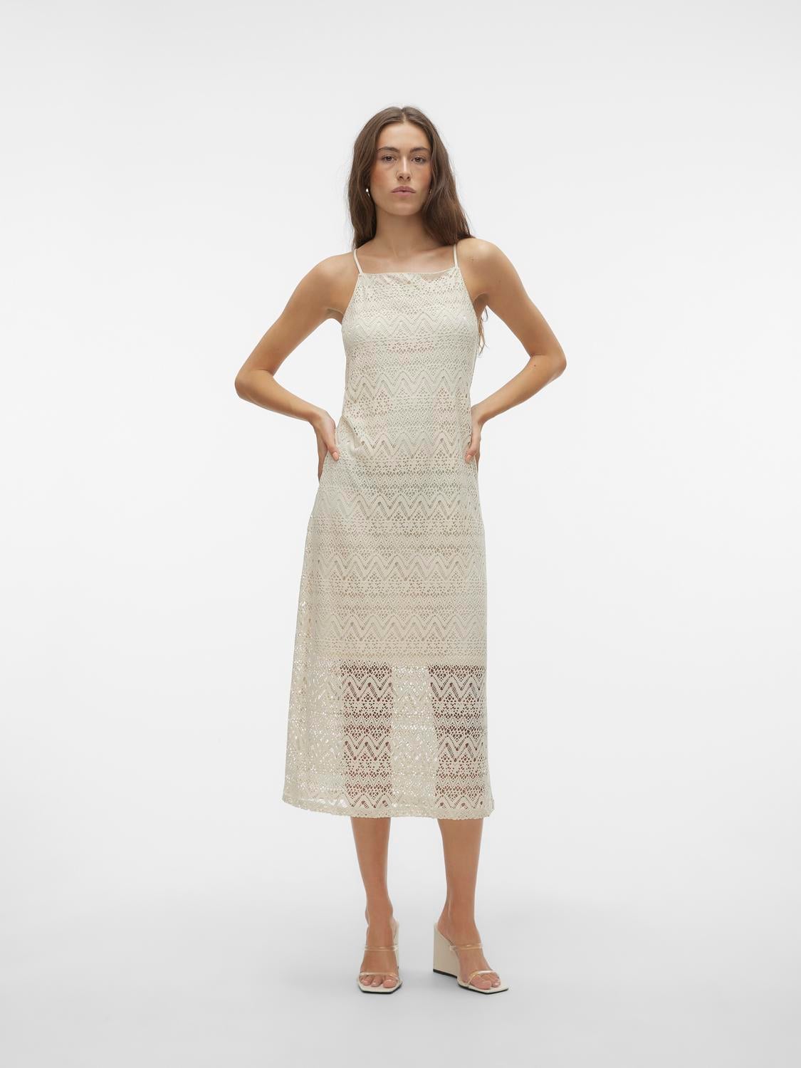 VMMAYA Langes Kleid
