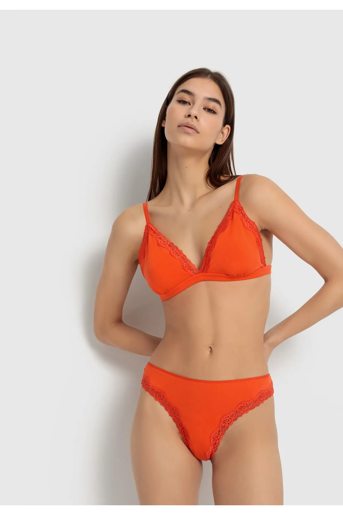 LSCN by LASCANA  BH - Orange - Unifarben