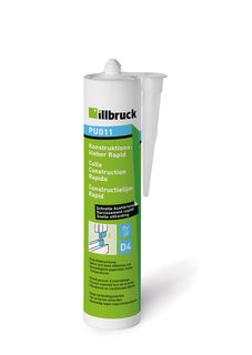 illbruck PU011328547 PU011 Adeziv pentru construcții Cartuș rapid 310 ml, transparent