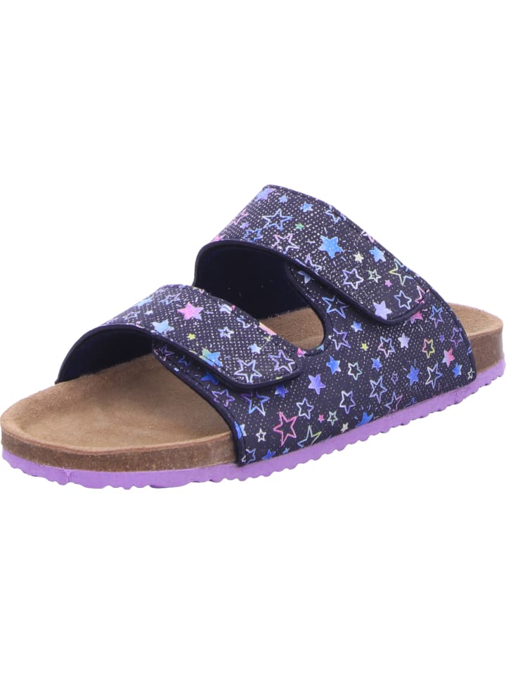 Be Mega Bio-Pantolette in blau günstig kaufen