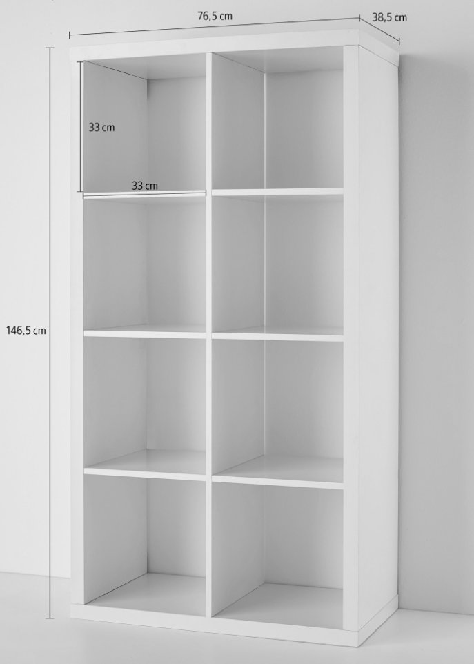 Regalsystem mit Modulen