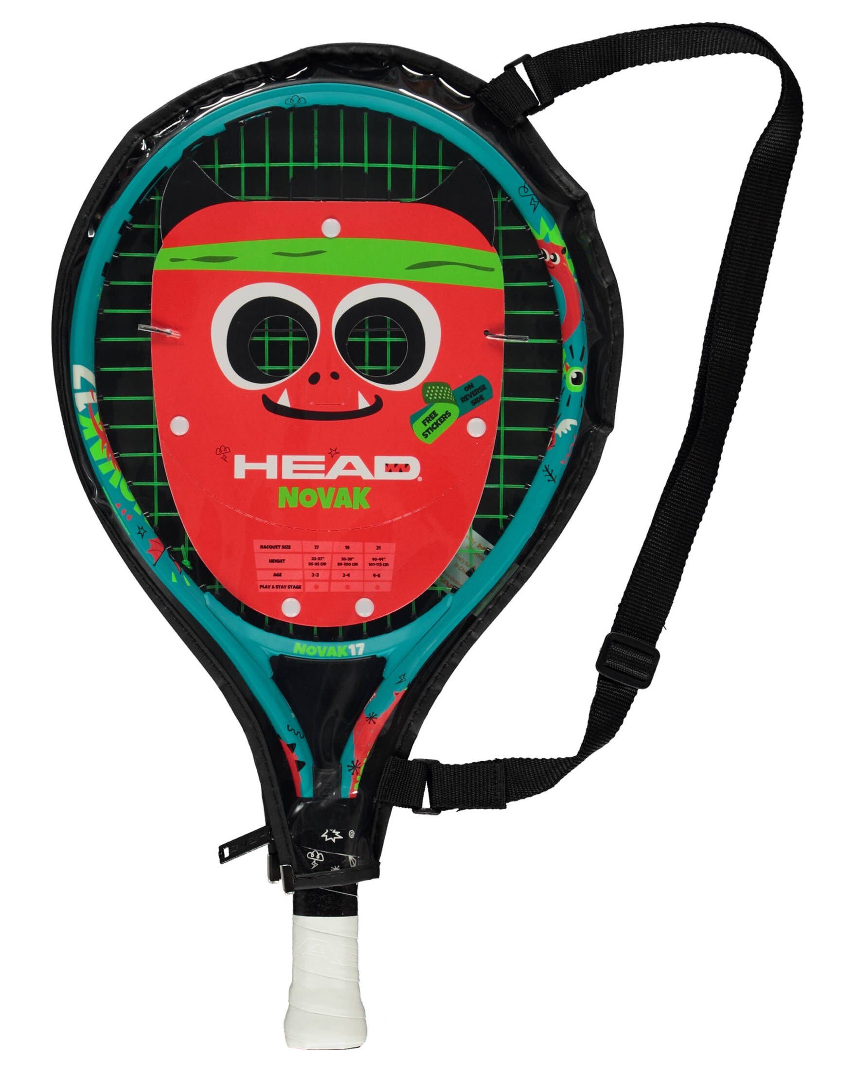 Head Tennisschläger Kinder Tennisschläger NOVAK 17 14 x 15, (1-tlg)
