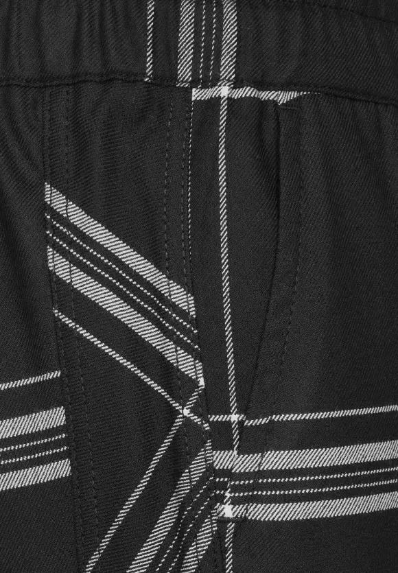 Street One Loose Fit Karohose