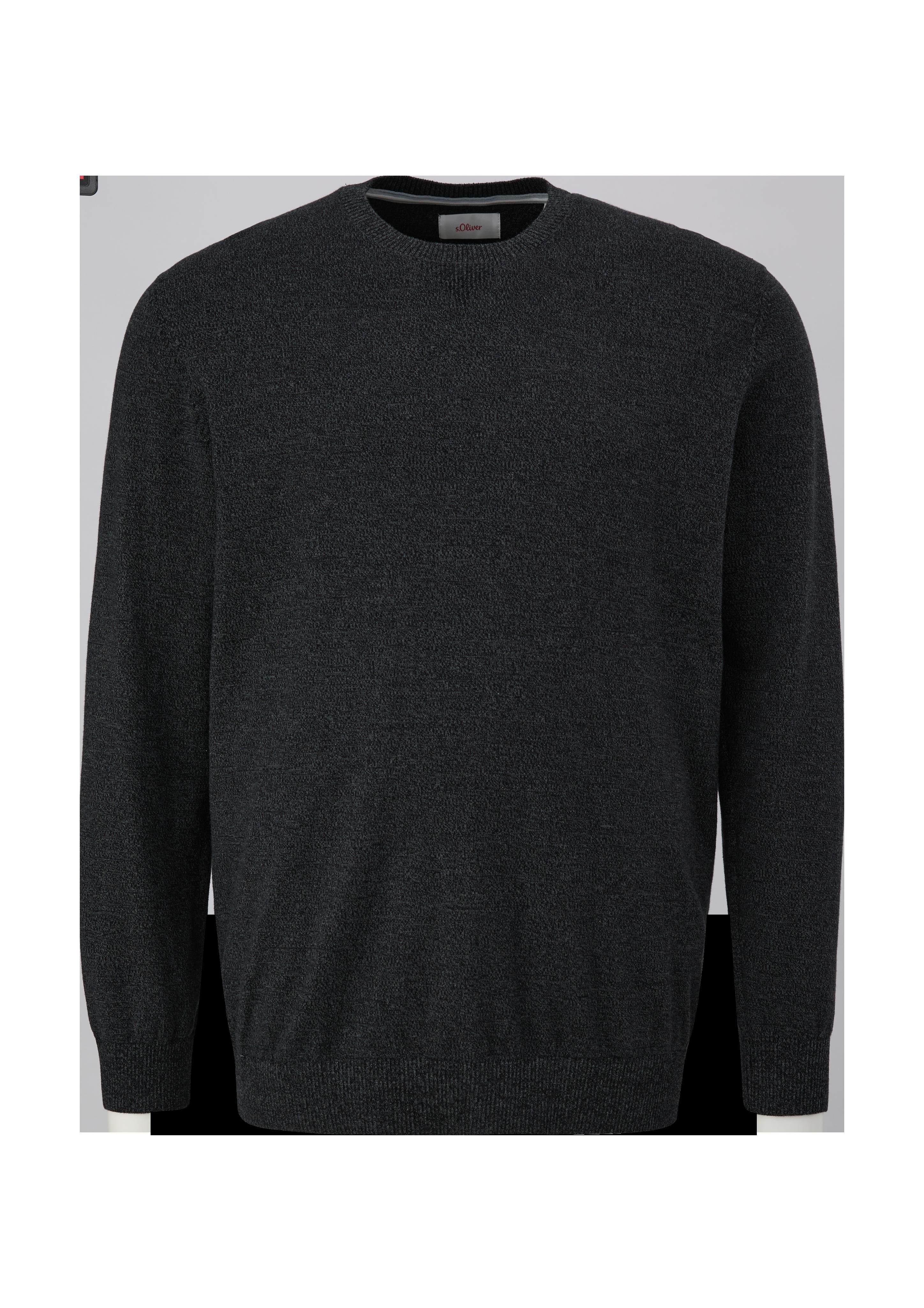 Strickpullover aus Effektgarn  2143366-99X1