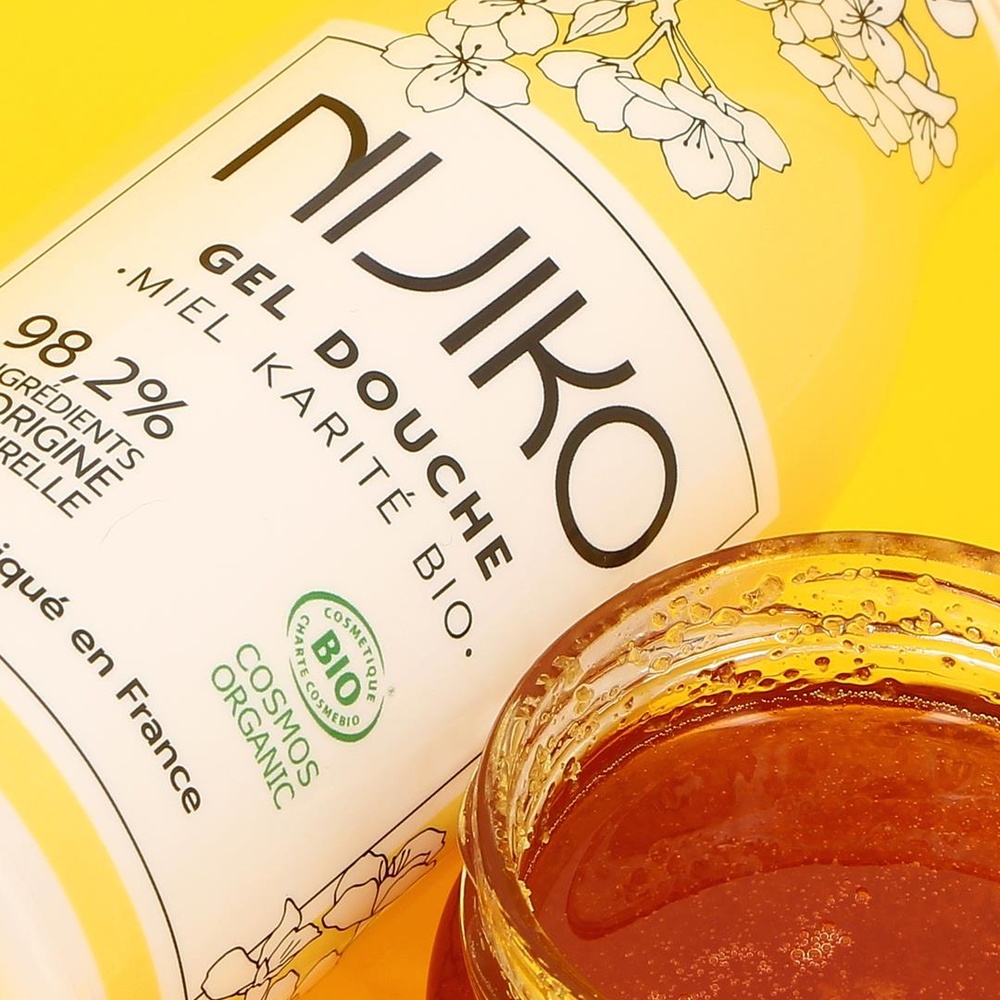nijiko Gel Douche Bio Miel & Karité Gel douche