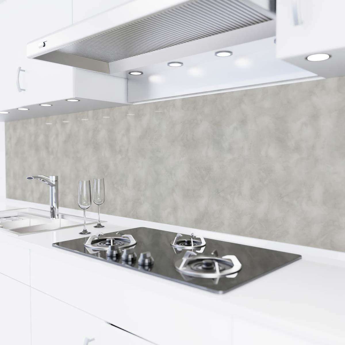 danario Küchenrückwand danario Küchenrückwand selbstklebend - 3D-Optik - Spritzschutz Küche