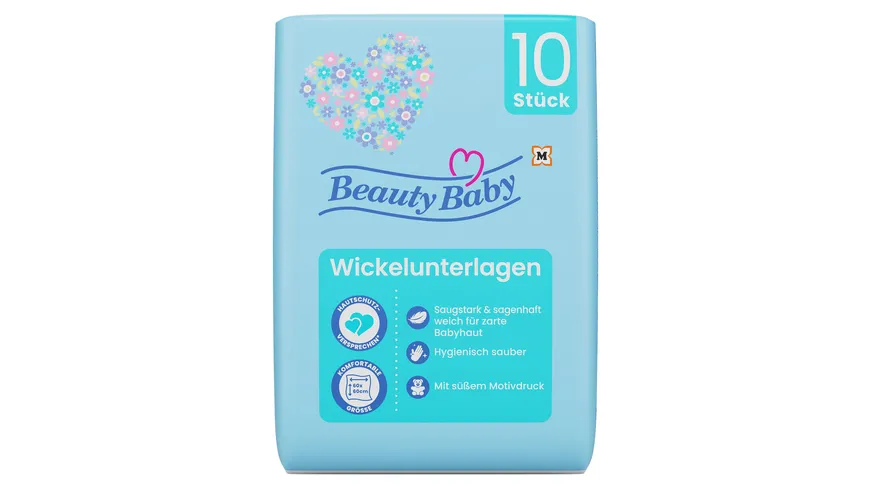 Beauty Baby Wickelunterlagen, 60x60 cm