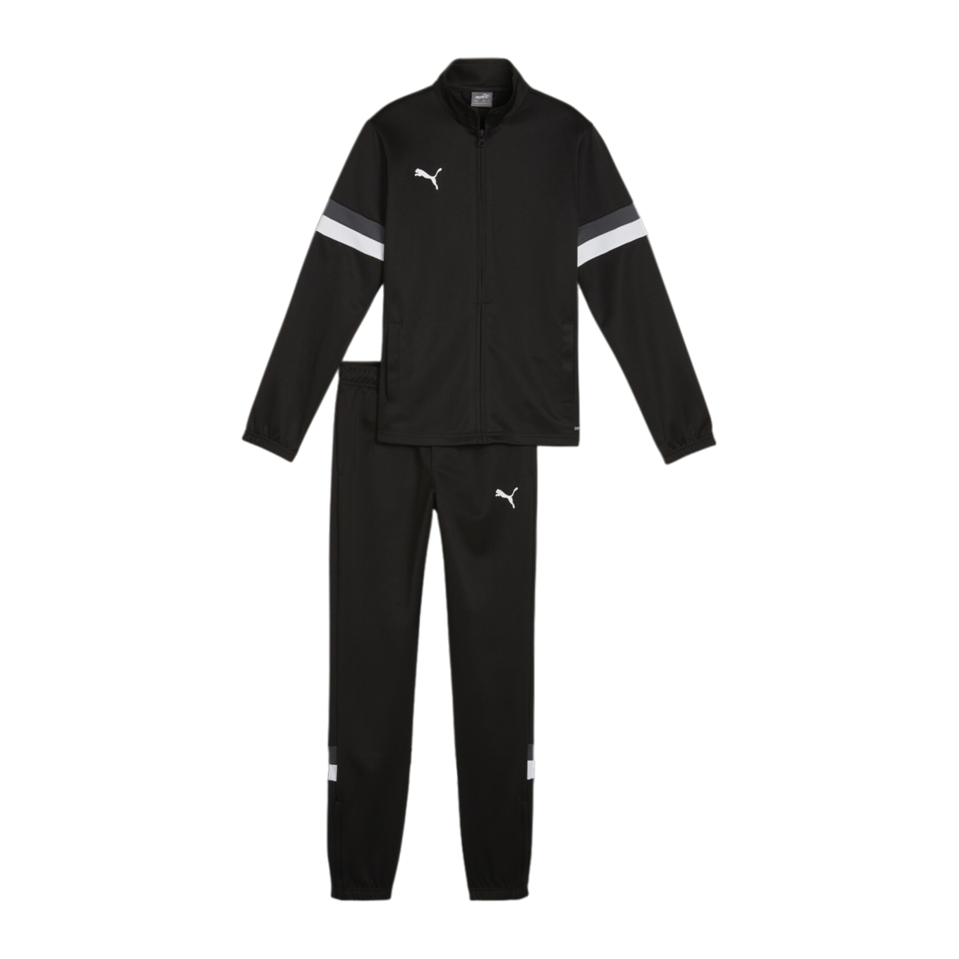 PUMA teamRISE Trainingsanzug Kids Schwarz F03