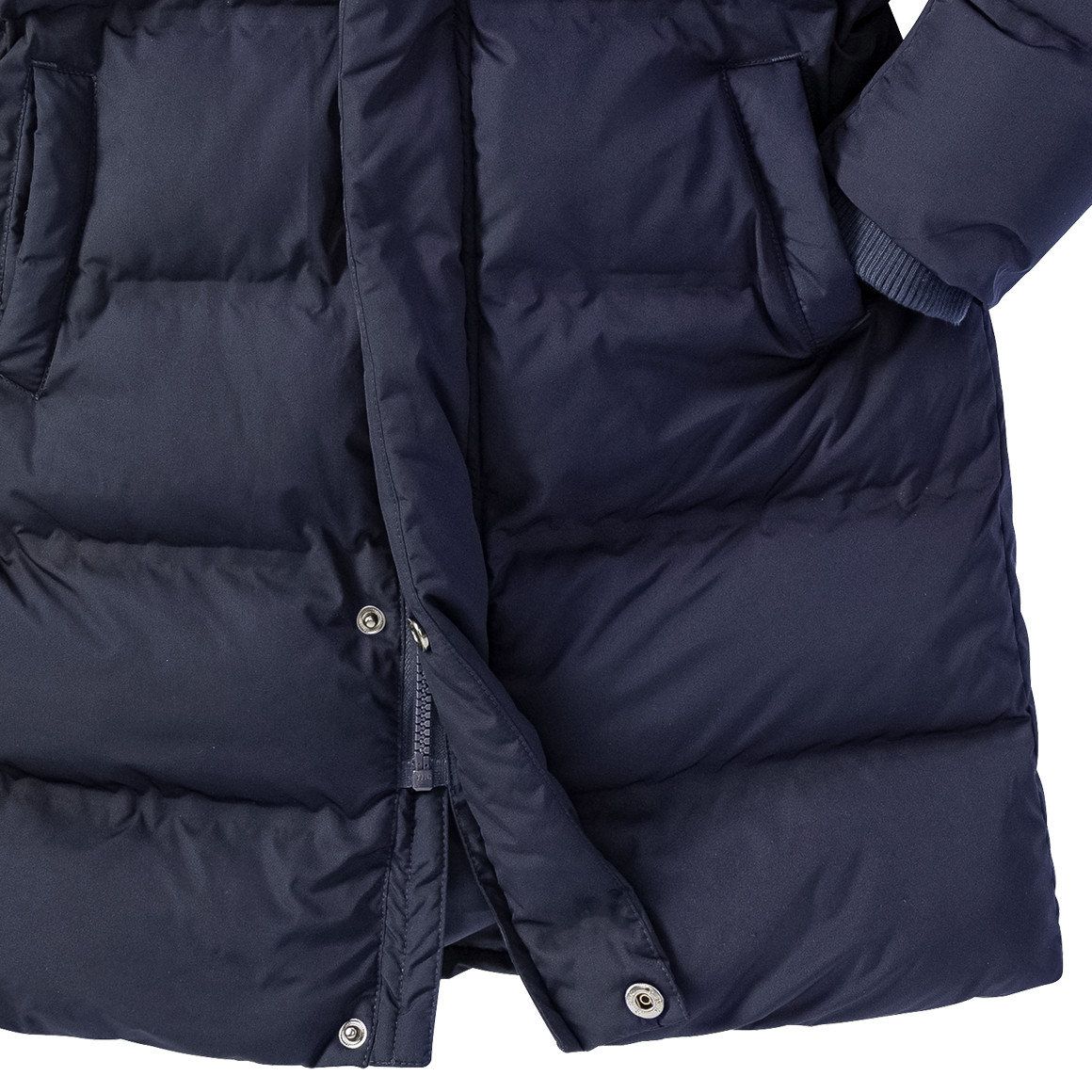 Jungen Puffer-Mantel mit Kapuze