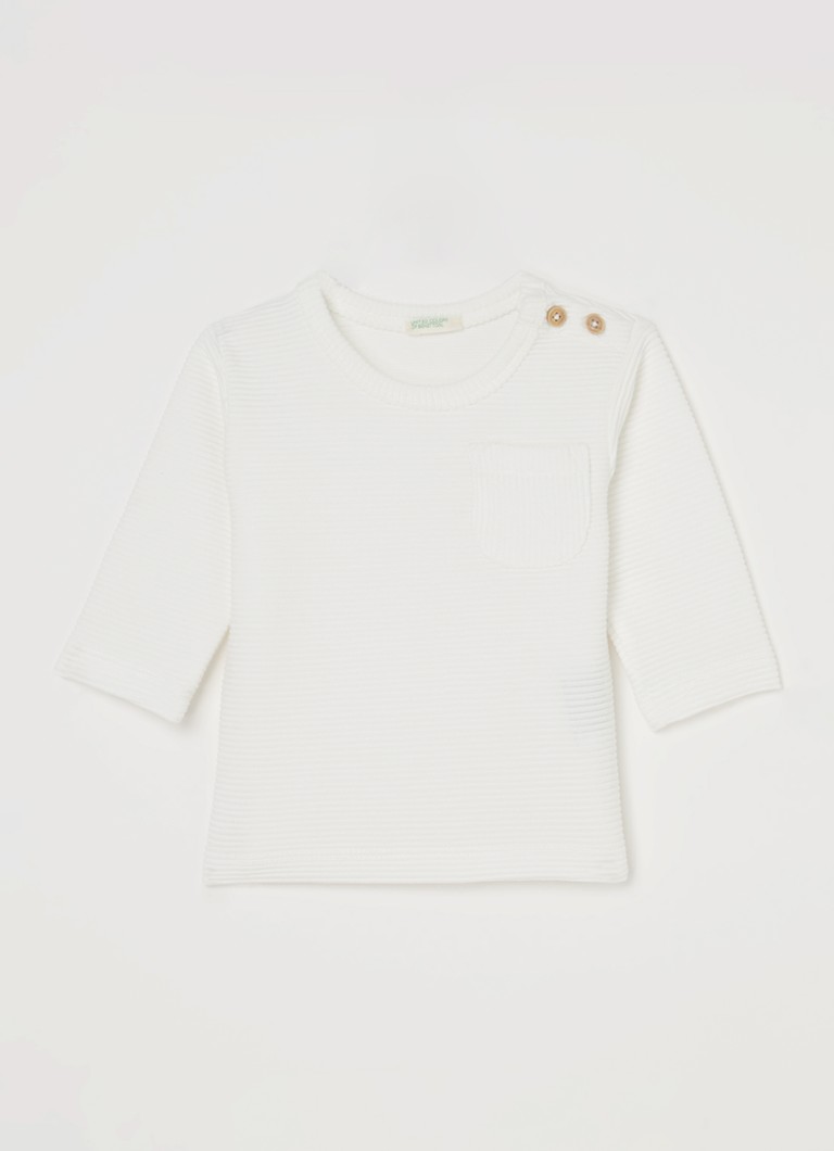 Benetton rebrasta majica dugih rukava