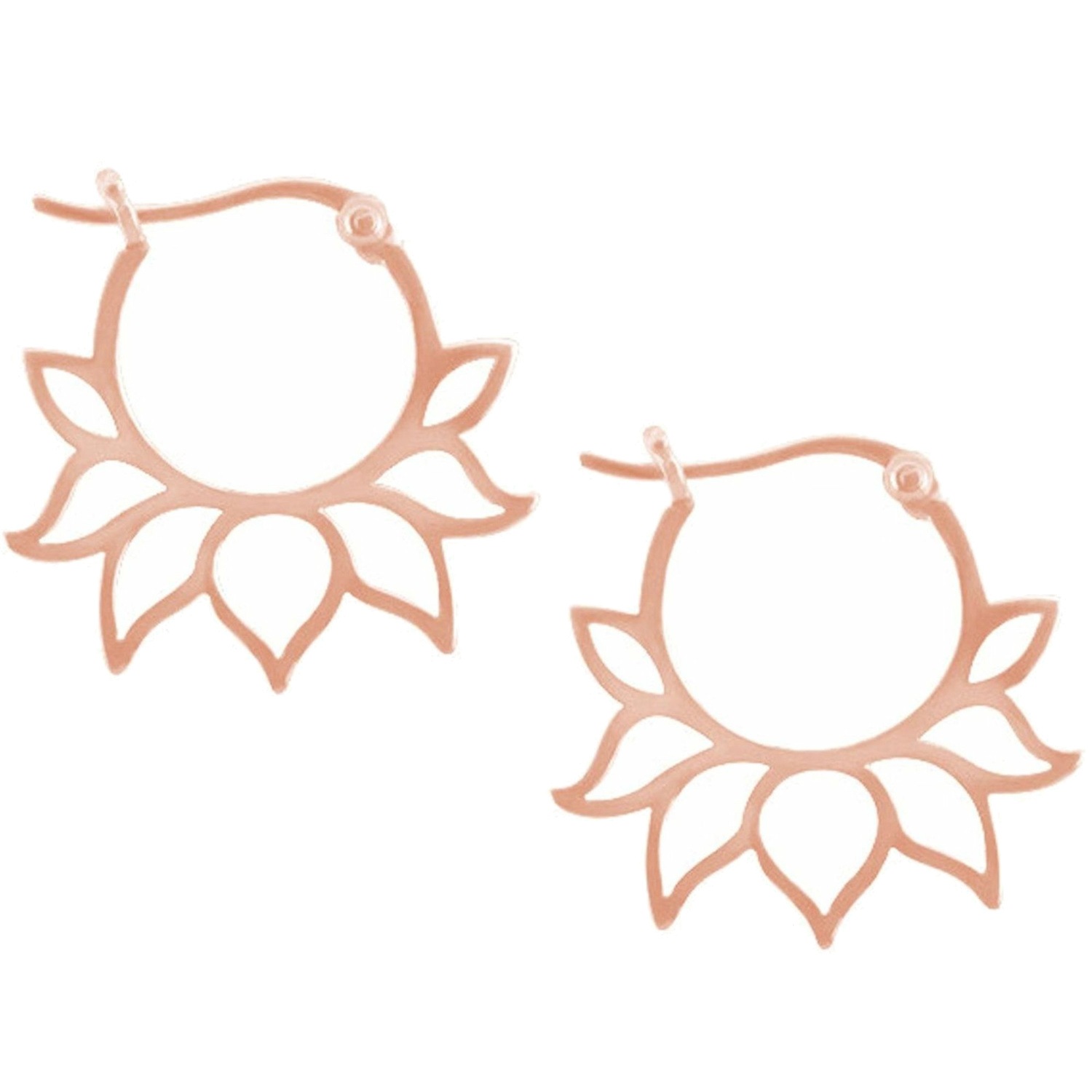 Ohrringe 'Lotus Blume'