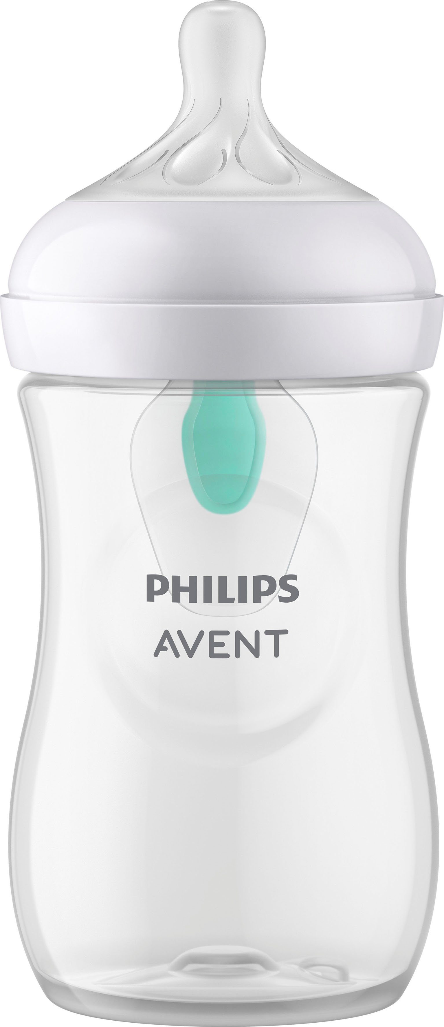 Philips AVENT Babyflasche Natural Response SCY673/01, mit dem AirFree Ventil, 260ml, ab dem 1. Monat