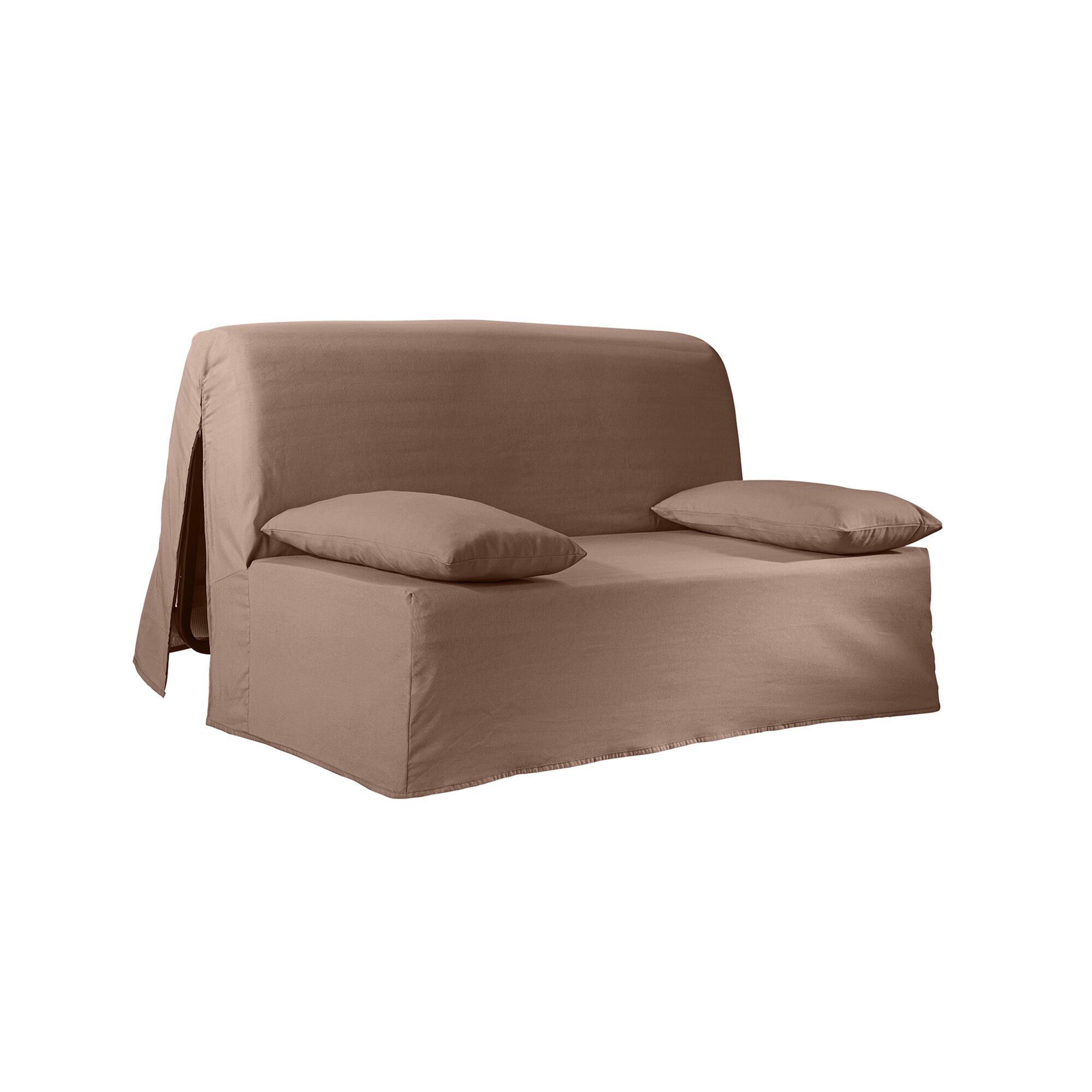 Housse canapé BZ bachette coton uni