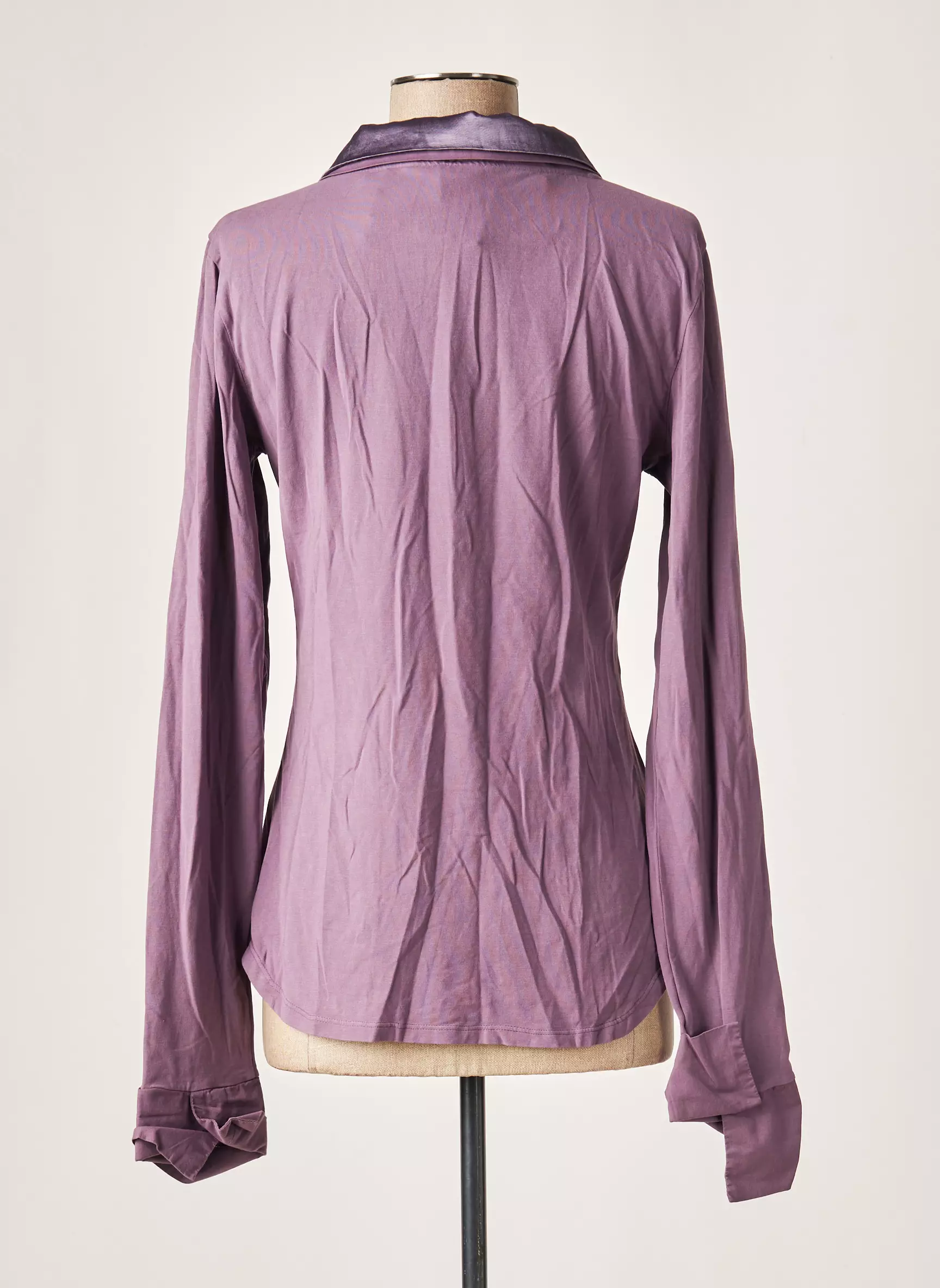 European Culture Tshirts Femme couleur violet
