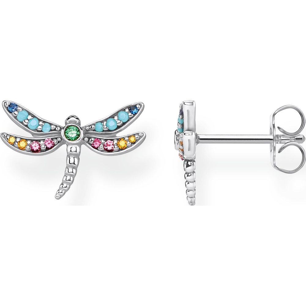 Thomas Sabo Boucles d'oreilles à fermoir à poussette 925 Argent Boucles d'oreilles