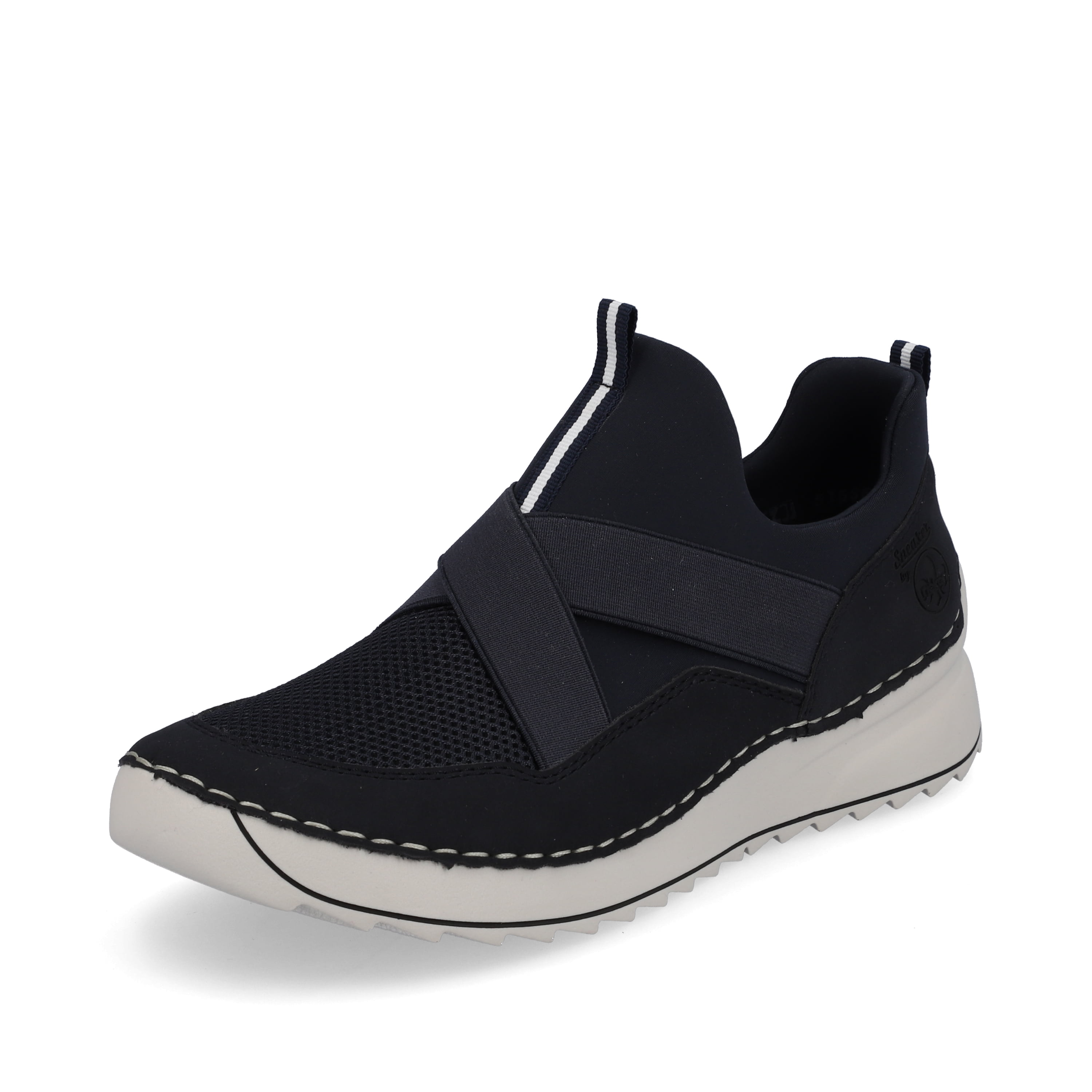 Rieker Damen Slipper marineblau