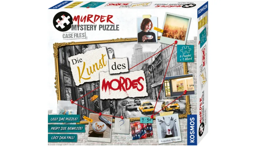 KOSMOS - Murder Mystery Puzzle - Die Kunst des Mordes