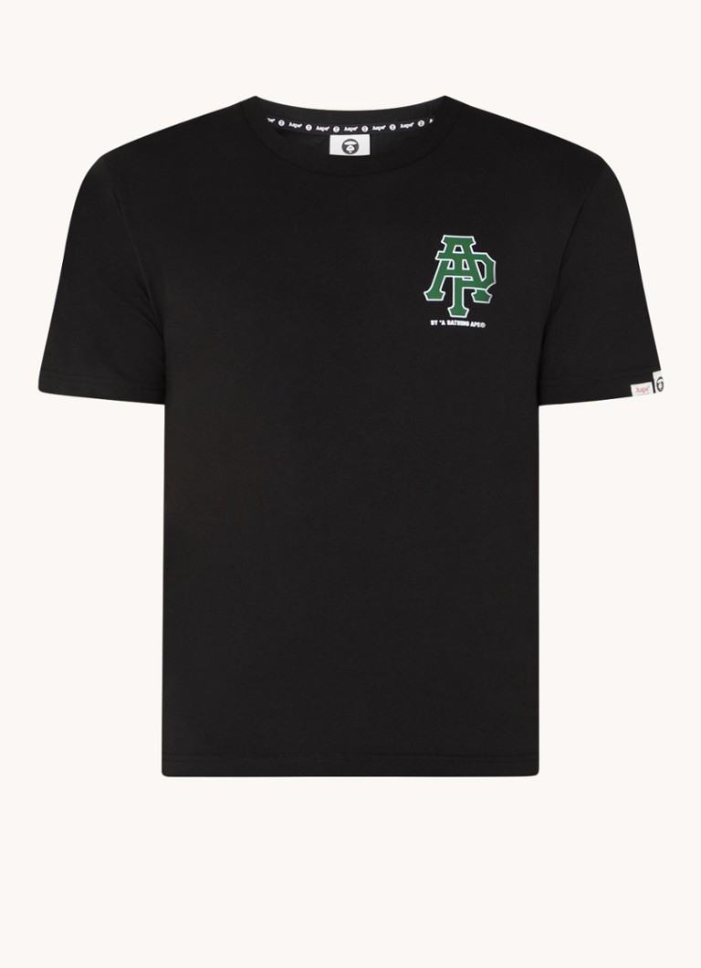 Aape T-krekls ar logotipu un apdruku aizmugurē